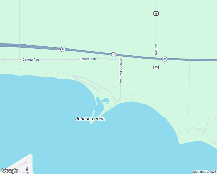 map of restaurants, bars, coffee shops, grocery stores, and more near Johnson Point Road in Madison