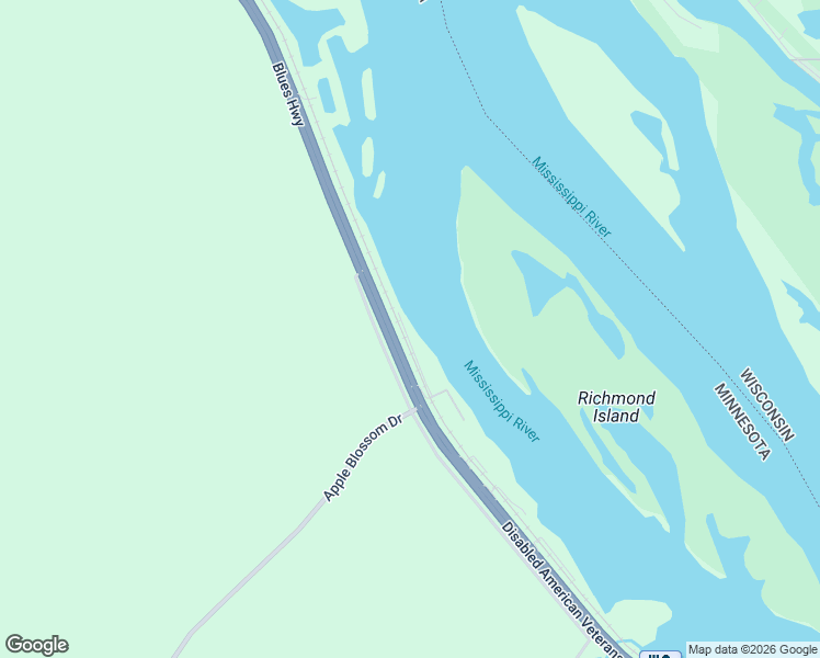 map of restaurants, bars, coffee shops, grocery stores, and more near 25020 Gull Lane in Dakota