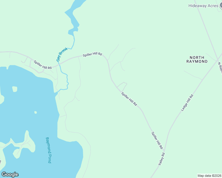 map of restaurants, bars, coffee shops, grocery stores, and more near 147 Spiller Hill Road in Raymond