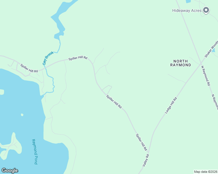 map of restaurants, bars, coffee shops, grocery stores, and more near 148 Spiller Hill Road in Raymond