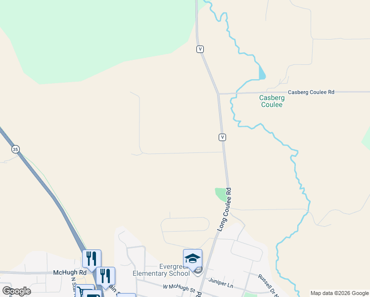 map of restaurants, bars, coffee shops, grocery stores, and more near Glomstad Rd in Holmen