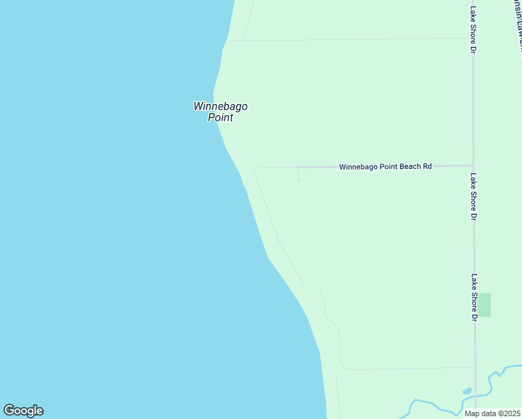 map of restaurants, bars, coffee shops, grocery stores, and more near N2487 Winnebago Point Beach Road in Chilton