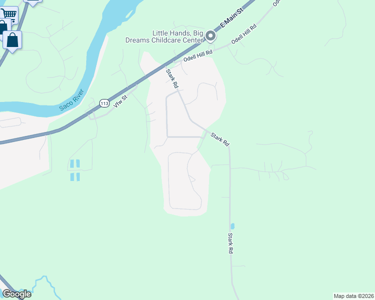 map of restaurants, bars, coffee shops, grocery stores, and more near 72 Limac Circle in Conway