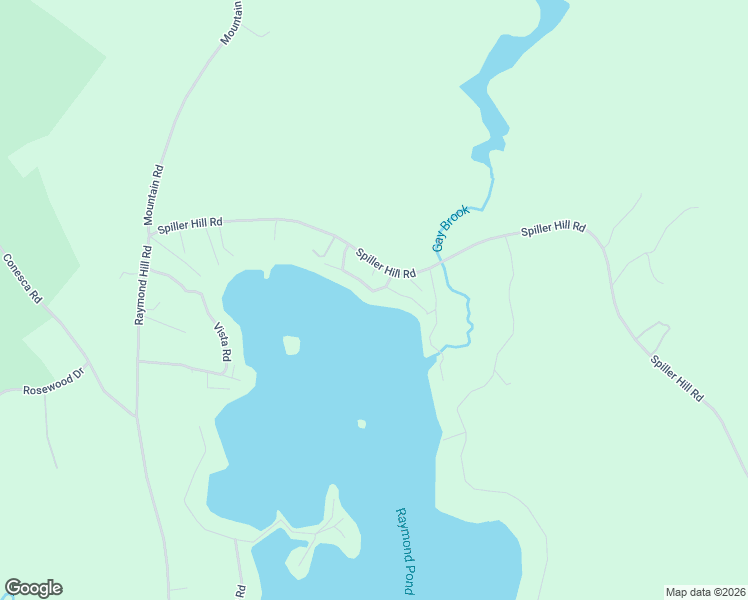map of restaurants, bars, coffee shops, grocery stores, and more near 17 Baxter Road in Raymond