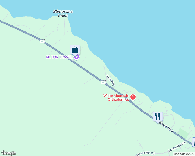 map of restaurants, bars, coffee shops, grocery stores, and more near U.S. 302 in Naples