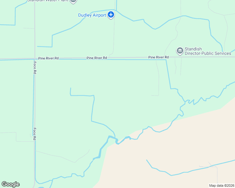 map of restaurants, bars, coffee shops, grocery stores, and more near 2719-2747 Pine River Road in Standish