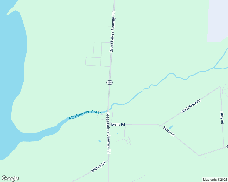 map of restaurants, bars, coffee shops, grocery stores, and more near 21570 New York 180 in Dexter