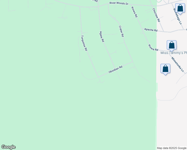 map of restaurants, bars, coffee shops, grocery stores, and more near 18992 Obsidian Road in Bend