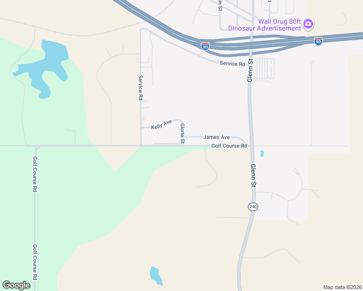 map of restaurants, bars, coffee shops, grocery stores, and more near 543 Golf Course Road in Wall