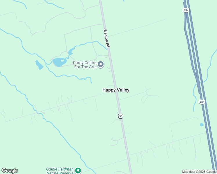 map of restaurants, bars, coffee shops, grocery stores, and more near 15570 Weston Road in Kettleby