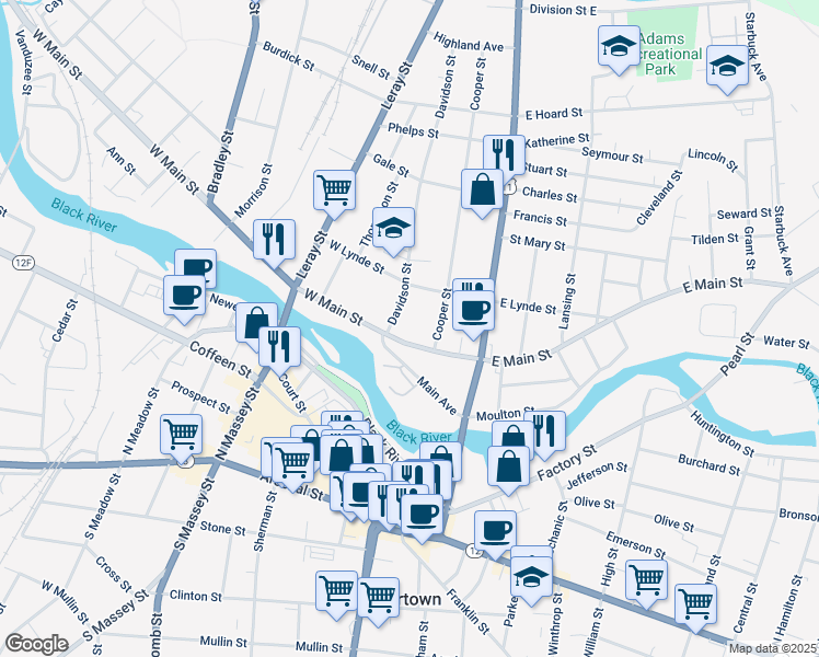 232 West Main Street, Watertown NY Walk Score