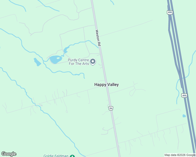 map of restaurants, bars, coffee shops, grocery stores, and more near 15570 Weston Road in Kettleby