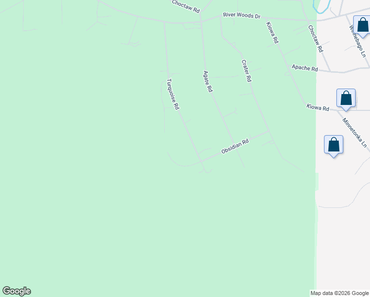 map of restaurants, bars, coffee shops, grocery stores, and more near 18992 Obsidian Road in Bend