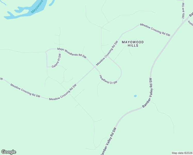 map of restaurants, bars, coffee shops, grocery stores, and more near 2736 Headland Court Southwest in Rochester