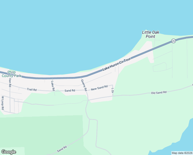 map of restaurants, bars, coffee shops, grocery stores, and more near 4393 Cochran Road in Caseville