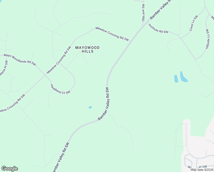 map of restaurants, bars, coffee shops, grocery stores, and more near 3601 County Road 8 Southwest in Rochester