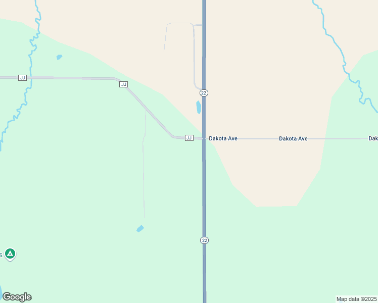 map of restaurants, bars, coffee shops, grocery stores, and more near W3331 County Road JJ in Wautoma