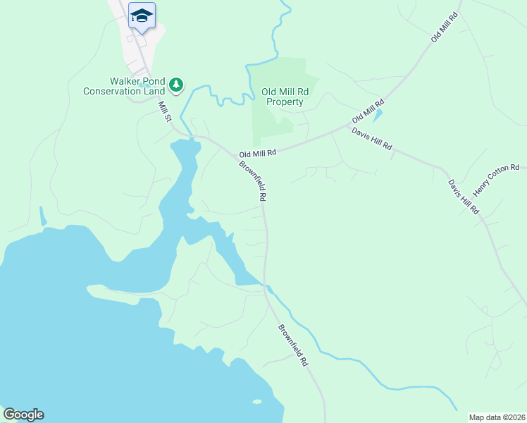 map of restaurants, bars, coffee shops, grocery stores, and more near 48 Davidson Way in Conway