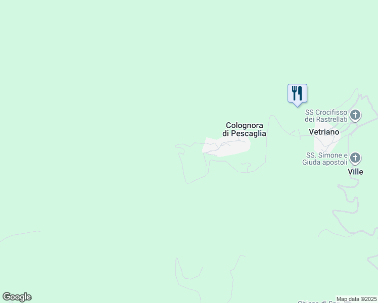 map of restaurants, bars, coffee shops, grocery stores, and more near in Province of Lucca