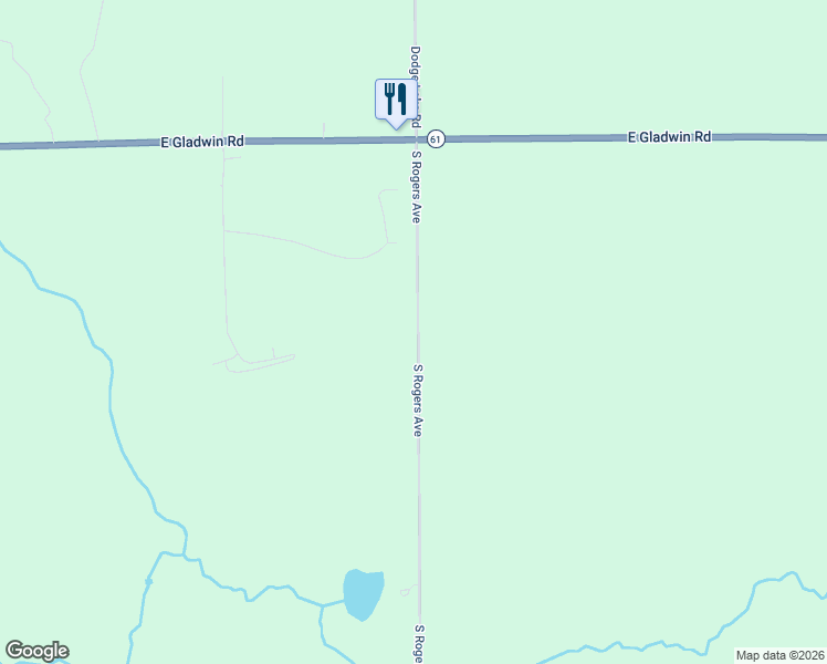 map of restaurants, bars, coffee shops, grocery stores, and more near 372 South Rodgers Avenue in Harrison