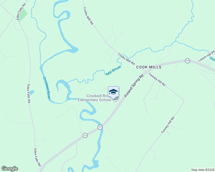 map of restaurants, bars, coffee shops, grocery stores, and more near 1437 Poland Spring Road in Casco