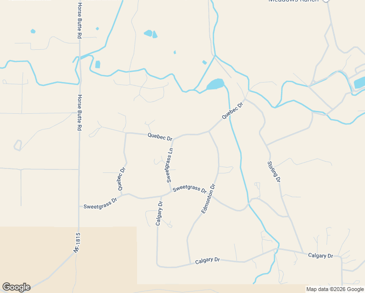 map of restaurants, bars, coffee shops, grocery stores, and more near 22175 Quebec Drive in Bend