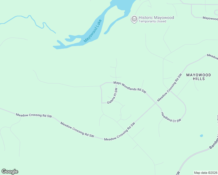 map of restaurants, bars, coffee shops, grocery stores, and more near 2649 Galena Place Southwest in Rochester
