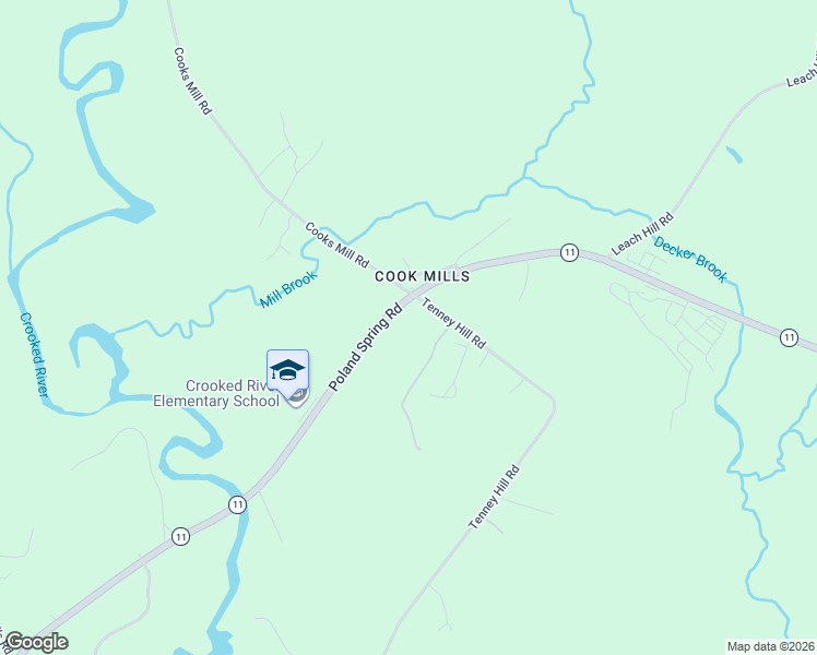 map of restaurants, bars, coffee shops, grocery stores, and more near 1398 Poland Spring Rd in Casco