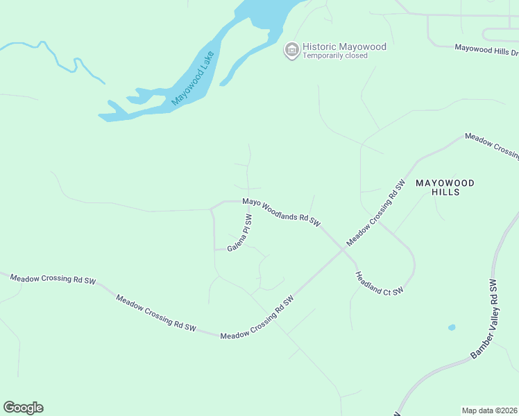 map of restaurants, bars, coffee shops, grocery stores, and more near 2649 Galena Place Southwest in Rochester
