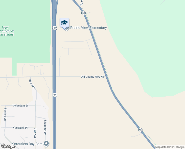 map of restaurants, bars, coffee shops, grocery stores, and more near 7474 Old County Highway Na in Holmen