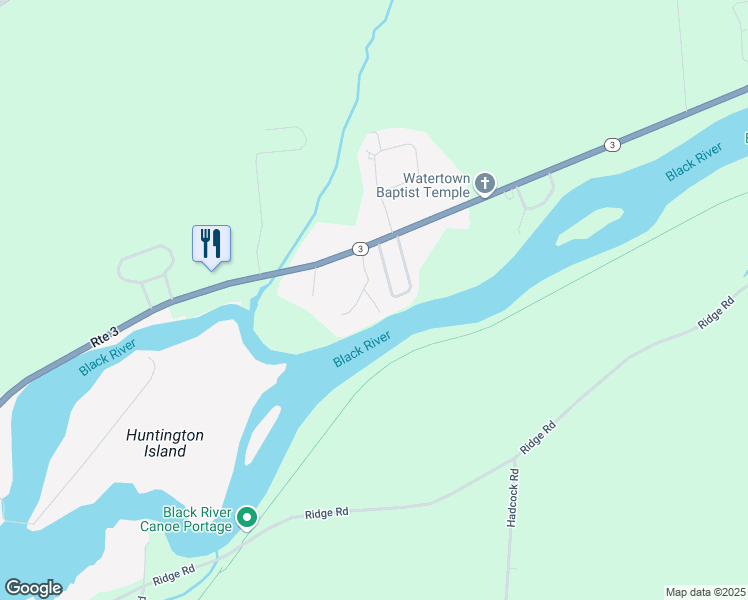 map of restaurants, bars, coffee shops, grocery stores, and more near 21940 Admirals Walk in Watertown