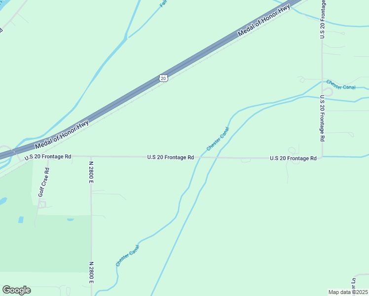 map of restaurants, bars, coffee shops, grocery stores, and more near 2841 East 700 North in Saint Anthony