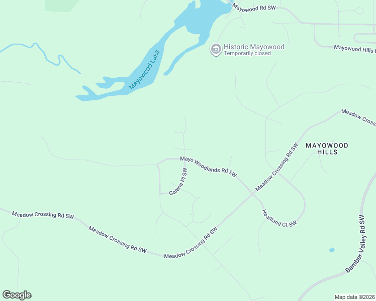 map of restaurants, bars, coffee shops, grocery stores, and more near 2649 Galena Place Southwest in Rochester