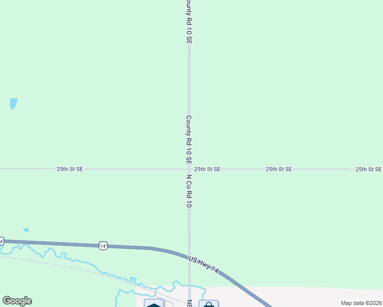 map of restaurants, bars, coffee shops, grocery stores, and more near 2410 County Road 10 Southeast in Dover