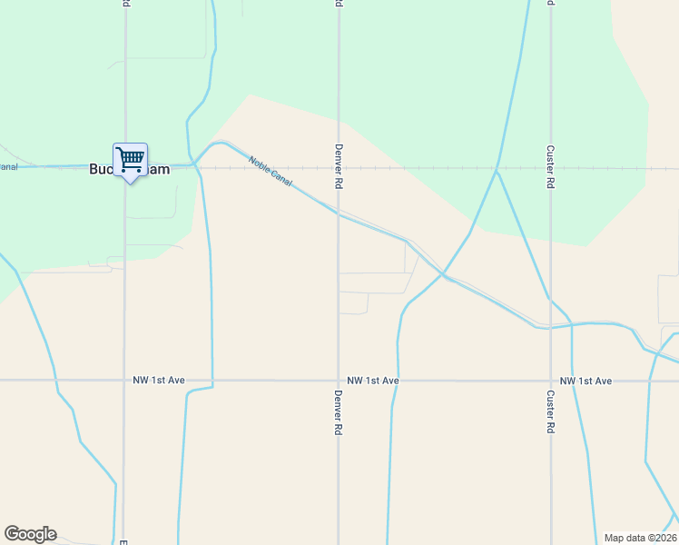 map of restaurants, bars, coffee shops, grocery stores, and more near 6600 Denver Road in Fruitland