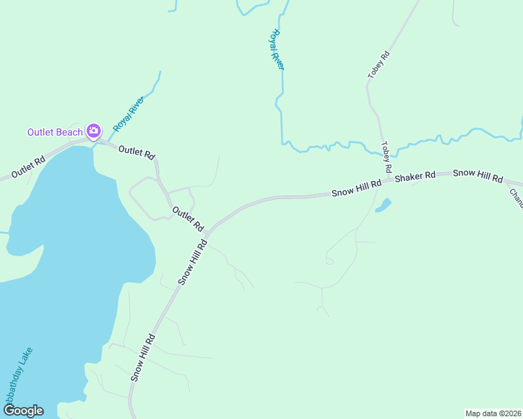 map of restaurants, bars, coffee shops, grocery stores, and more near 494 Snow Hill Road in New Gloucester