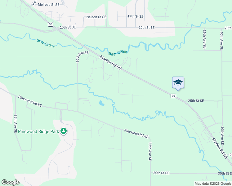 map of restaurants, bars, coffee shops, grocery stores, and more near 2409 Pearl Court Southeast in Rochester