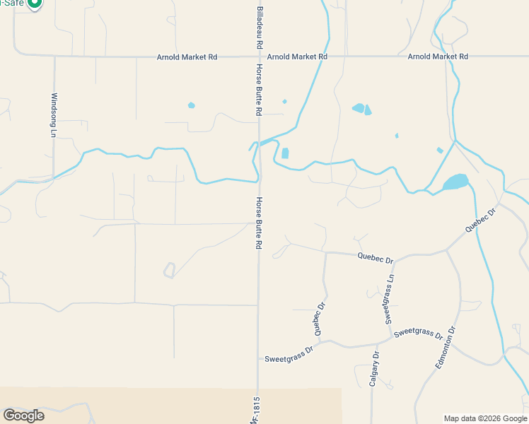 map of restaurants, bars, coffee shops, grocery stores, and more near 60220 Horse Butte Road in Bend