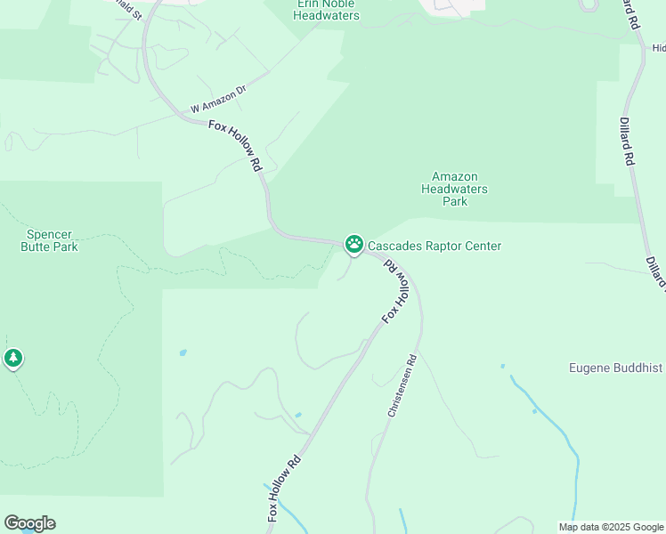 map of restaurants, bars, coffee shops, grocery stores, and more near 32275 Fox Hollow Road in Eugene