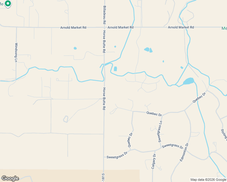 map of restaurants, bars, coffee shops, grocery stores, and more near 60220 Horse Butte Road in Bend