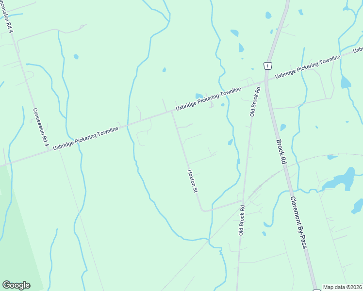 map of restaurants, bars, coffee shops, grocery stores, and more near 5455 Hoxton Street in Pickering