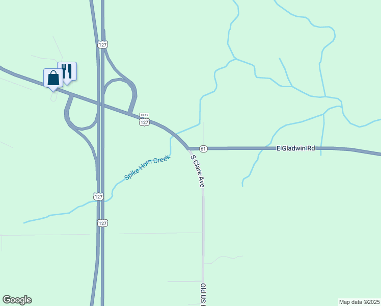 map of restaurants, bars, coffee shops, grocery stores, and more near 0 South Clare Avenue in Harrison