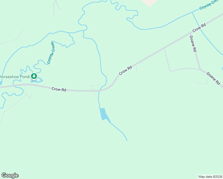 map of restaurants, bars, coffee shops, grocery stores, and more near 26408 Crow Road in Eugene