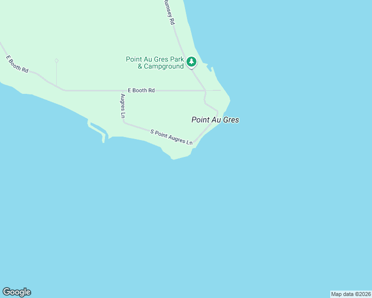 map of restaurants, bars, coffee shops, grocery stores, and more near 3132 South Point Augres Lane in Au Gres