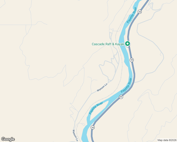 map of restaurants, bars, coffee shops, grocery stores, and more near 49 Watson Lane in Horseshoe Bend