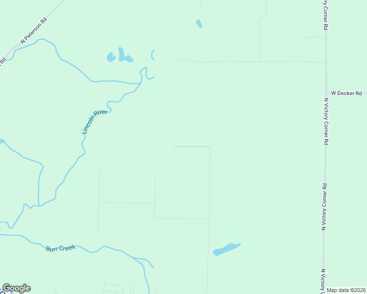 map of restaurants, bars, coffee shops, grocery stores, and more near 1998 North Dennis Road in Ludington
