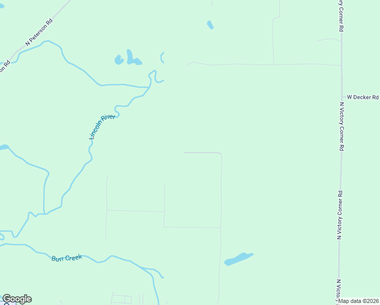 map of restaurants, bars, coffee shops, grocery stores, and more near 1998 North Dennis Road in Ludington