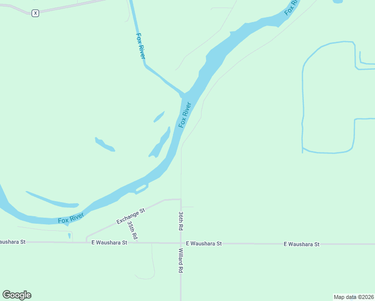 map of restaurants, bars, coffee shops, grocery stores, and more near N260 36th Road in Berlin