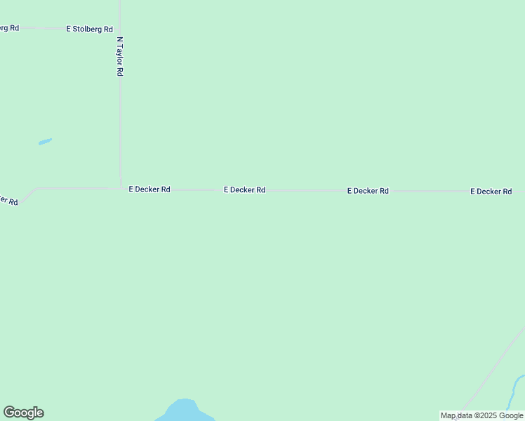 map of restaurants, bars, coffee shops, grocery stores, and more near 8349 East Decker Road in Mason County
