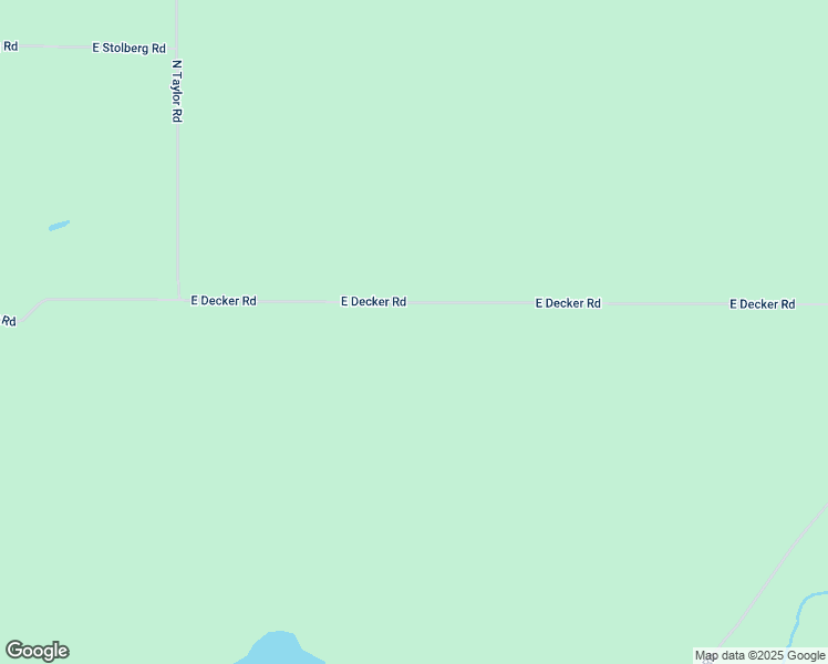 map of restaurants, bars, coffee shops, grocery stores, and more near 8349 East Decker Road in Township of Branch
